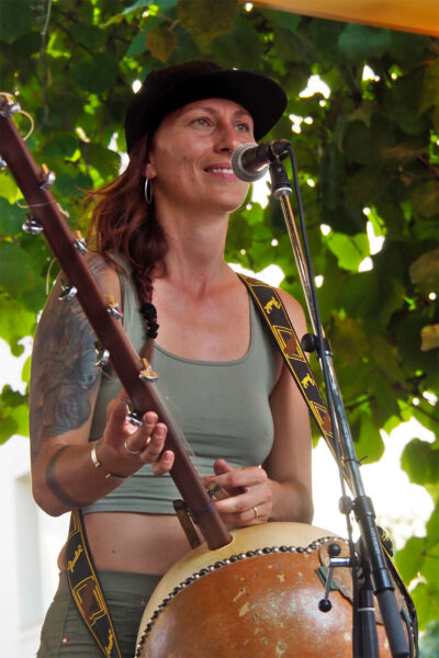 Rudolstadt-Festival 2023: Kerchanga: Oliwia Urbańska (Polen) (Foto: Andreas Kuhrt)