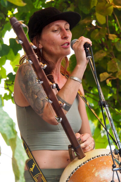 Rudolstadt-Festival 2023: Kerchanga: Oliwia Urbańska (Polen) (Foto: Andreas Kuhrt)