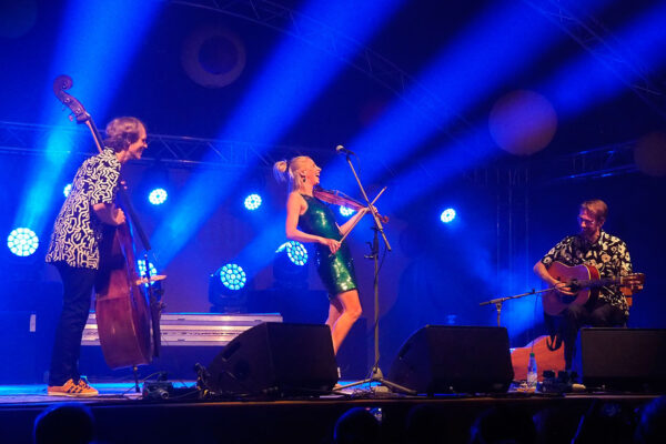 Rudolstadt-Festival 2023: Lena Jonsson Trio (Schweden) (Foto: Andreas Kuhrt)