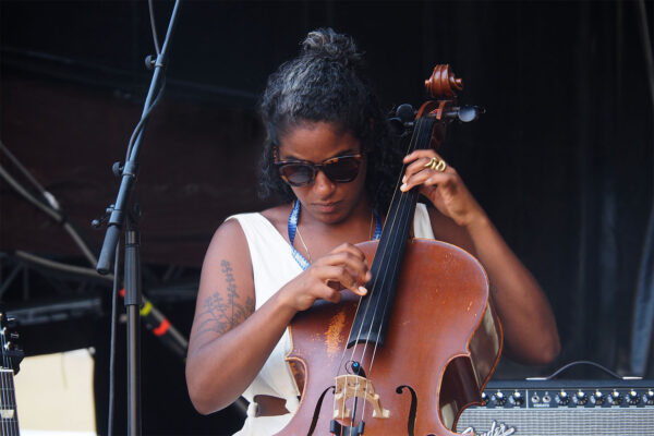 Rudolstadt-Festival 2023: Leyla McCalla (USA) (Foto: Andreas Kuhrt)