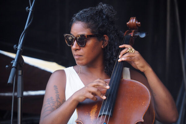 Rudolstadt-Festival 2023: Leyla McCalla (USA) (Foto: Andreas Kuhrt)