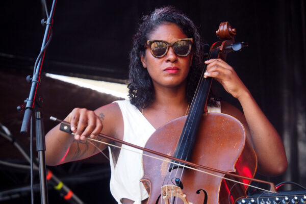 Rudolstadt-Festival 2023: Leyla McCalla (USA) (Foto: Andreas Kuhrt)