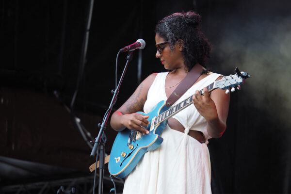 Rudolstadt-Festival 2023: Leyla McCalla (USA) (Foto: Manuela Hahnebach)