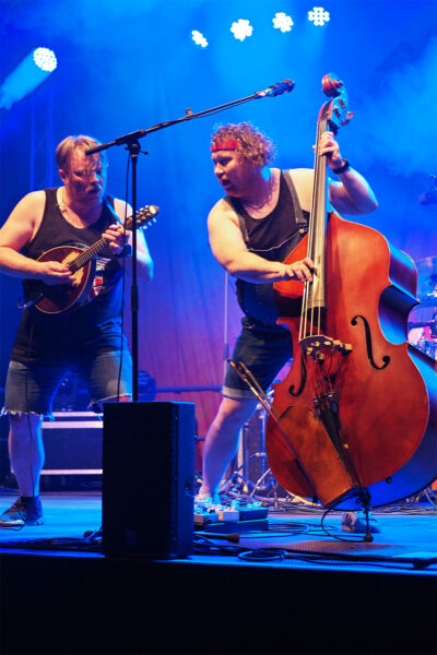 Rudolstadt-Festival 2023: Steve'n'Seagulls (Finnland): Remmel & Jamppa (Foto: Manuela Hahnebach)