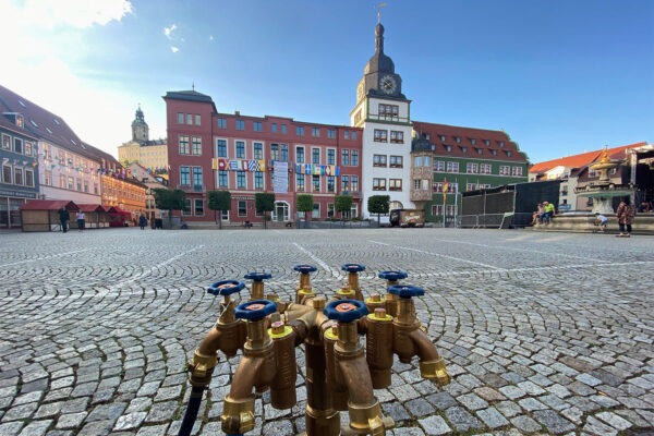 Rudolstadt-Festival 2023: Marktplatz (Foto: Andreas Kuhrt)