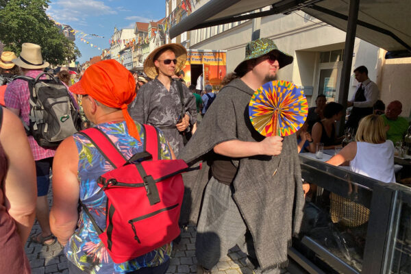 Rudolstadt-Festival 2023: Marktstraße (Foto: Andreas Kuhrt)