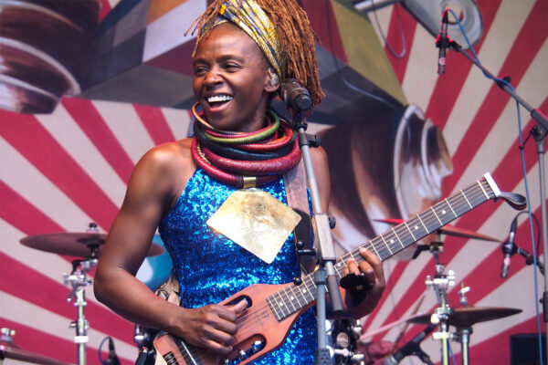 Rudolstadt-Festival 2023: Pamela Badjogo (Gabun/Frankreich) (Foto: Andreas Kuhrt)