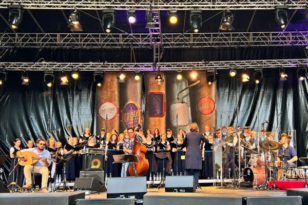 Rudolstadt-Festival 2023: Sadaqa & schola cantorum weimar (Weimar) (Foto: Manuela Hahnebach)