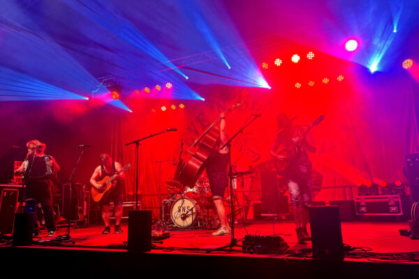 Rudolstadt-Festival 2023: Steve'n'Seagulls (Finnland) (Foto: Manuela Hahnebach)