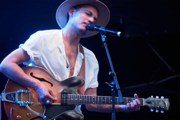 Rudolstadt-Festival 2023: The Slow Show: Rob Goodwin (England/Düsseldorf) (Foto: Andreas Kuhrt)