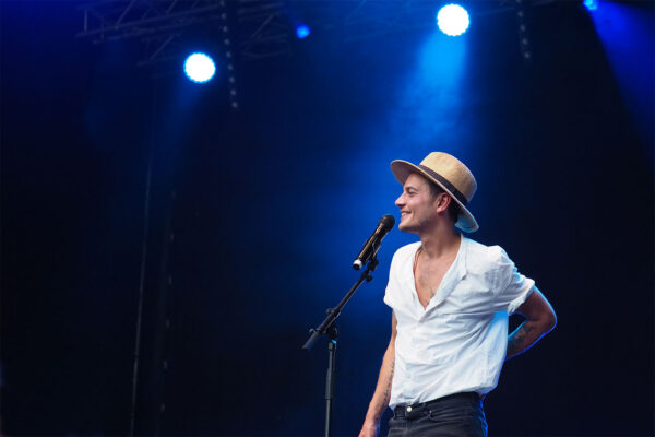 Rudolstadt-Festival 2023: The Slow Show: Rob Goodwin (England/Düsseldorf) (Foto: Manuela Hahnebach)