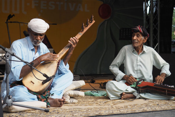 Rudolstadt-Festival 2023: Ustad Noor Bakhsh (Pakistan) (Foto: Manuela Hahnebach)