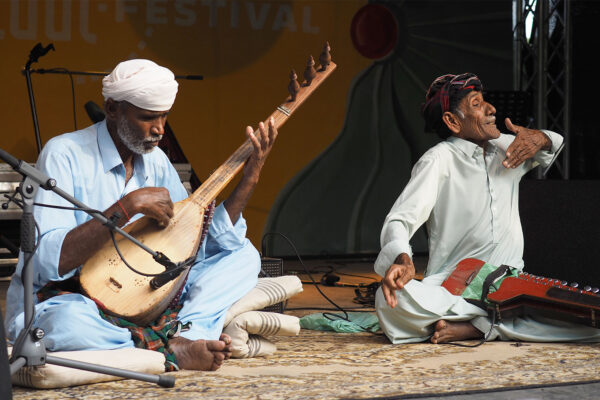 Rudolstadt-Festival 2023: Ustad Noor Bakhsh (Pakistan) (Foto: Manuela Hahnebach)