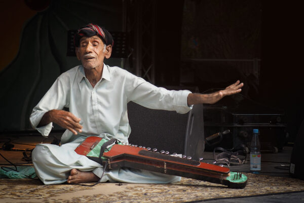 Rudolstadt-Festival 2023: Ustad Noor Bakhsh (Pakistan) (Foto: Manuela Hahnebach)