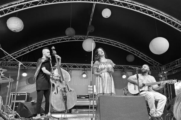 Rudolstadt-Festival 2023: Yamma Ensemble (Israel) (Foto: Andreas Kuhrt)