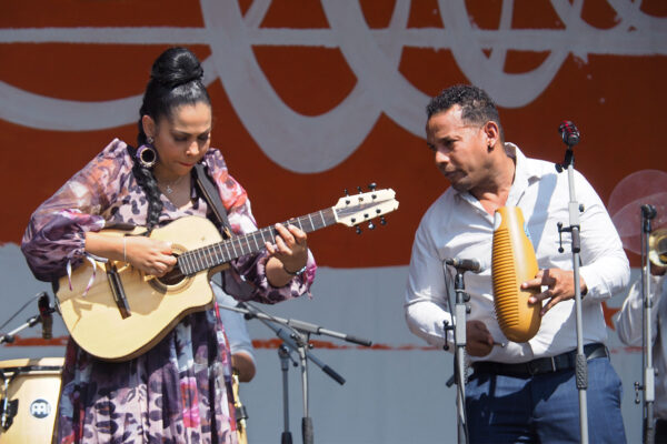 Rudolstadt-Festival 2023: Yarima Blanco y Son Latino (Kuba) (Foto: Andreas Kuhrt)