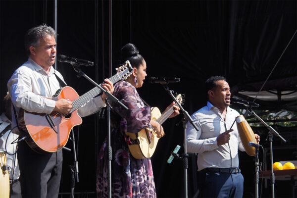 Rudolstadt-Festival 2023: Yarima Blanco y Son Latino (Kuba) (Foto: Andreas Kuhrt)