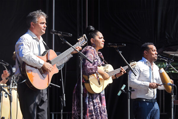 Rudolstadt-Festival 2023: Yarima Blanco y Son Latino (Kuba) (Foto: Andreas Kuhrt)