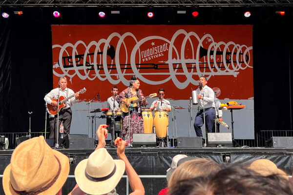 Rudolstadt-Festival 2023: Yarima Blanco y Son Latino (Kuba) (Foto: Manuela Hahnebach)