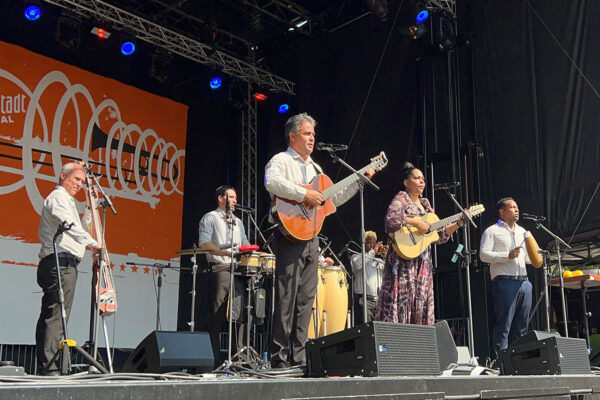 Rudolstadt-Festival 2023: Yarima Blanco y Son Latino (Kuba) (Foto: Manuela Hahnebach)