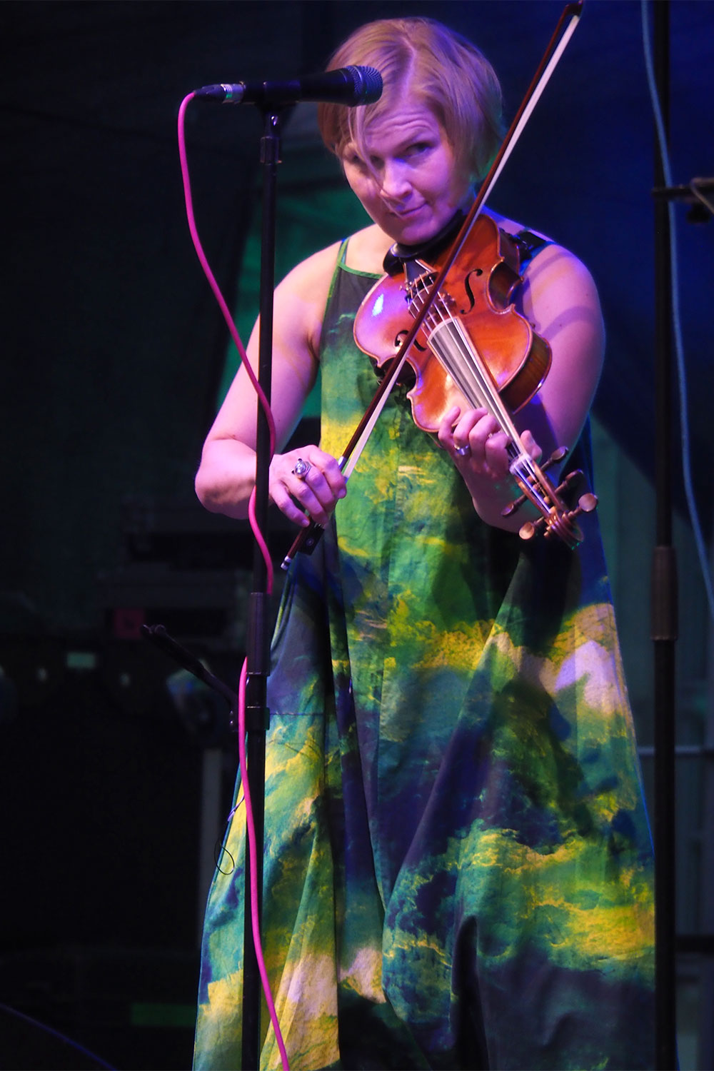 Rudolstadt Festival 2024: Burgterrasse: Emilia Lajunen (Foto: Andreas Kuhrt)