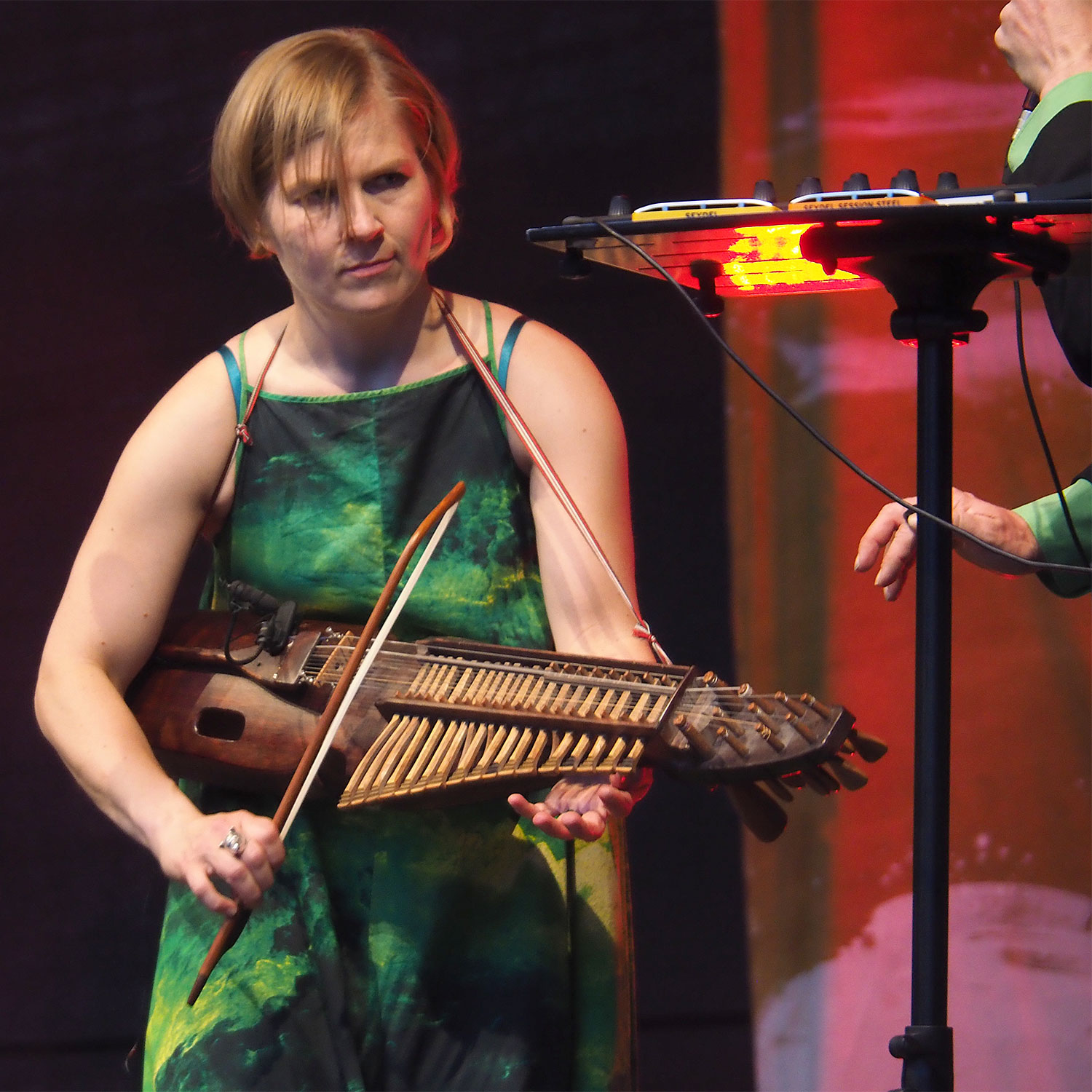 Rudolstadt Festival 2024: Burgterrasse: Emilia Lajunen (Foto: Andreas Kuhrt)