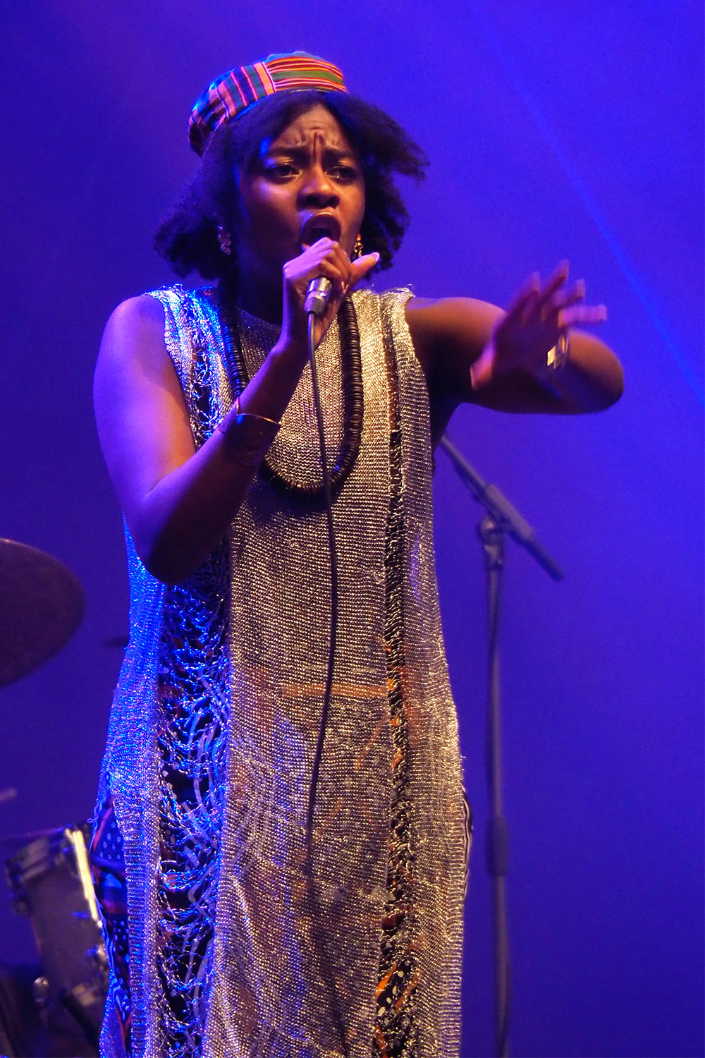 Rudolstadt Festival 2024: Große Bühne Marktplatz: Ki'Luanda (Foto: Andreas Kuhrt)