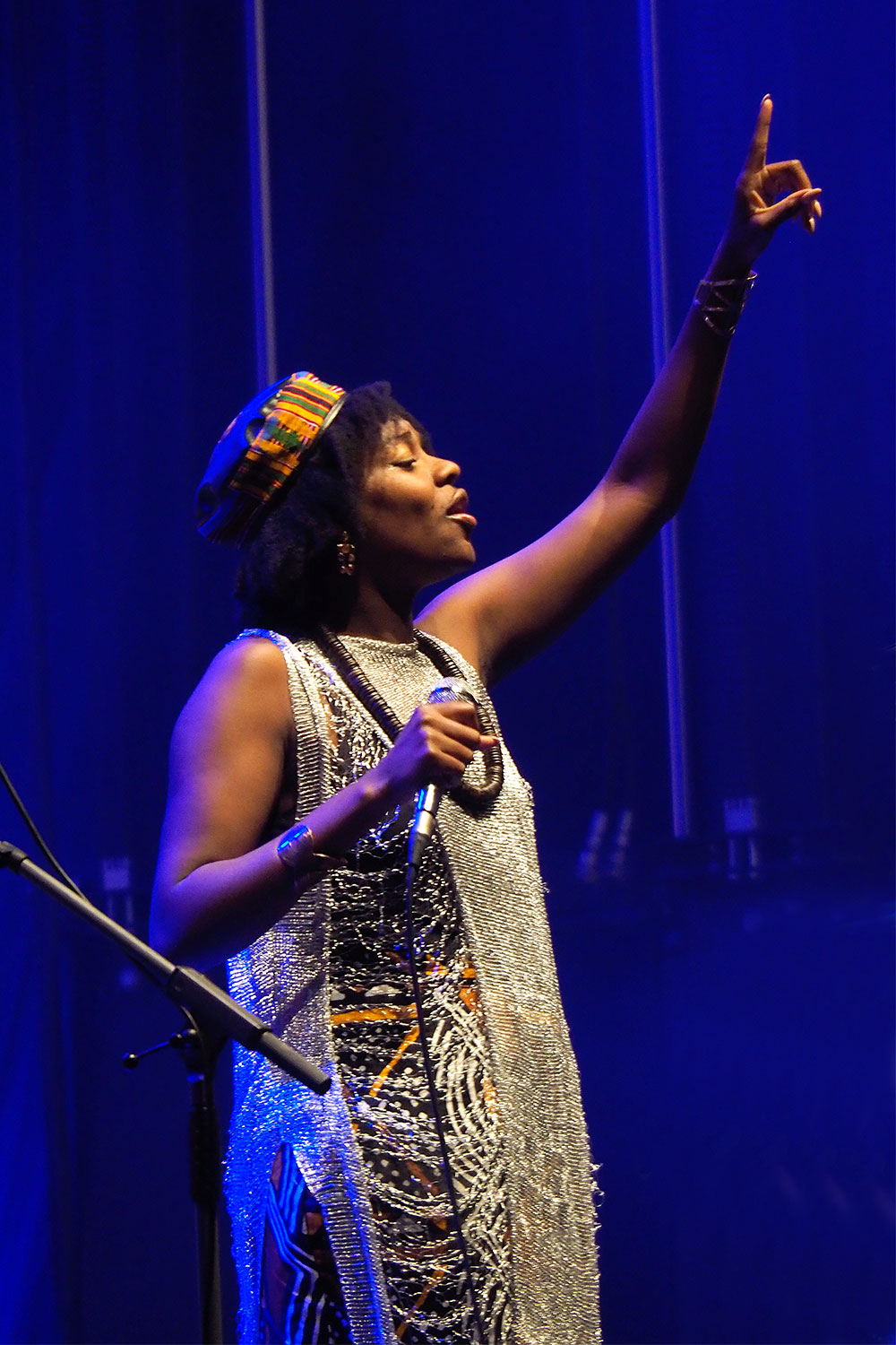 Rudolstadt Festival 2024: Große Bühne Marktplatz: Ki'Luanda (Foto: Andreas Kuhrt)