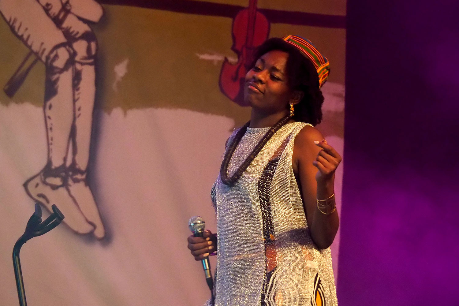 Rudolstadt Festival 2024: Große Bühne Marktplatz: Ki'Luanda (Foto: Andreas Kuhrt)