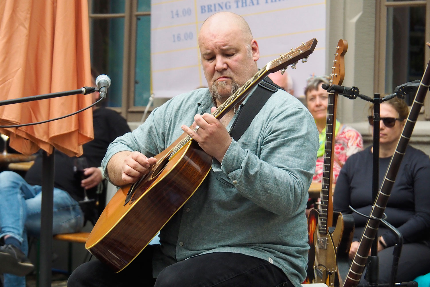 Rudolstadt Festival 2024: Schulplatz: Krishn Kypke (Foto: Andreas Kuhrt)