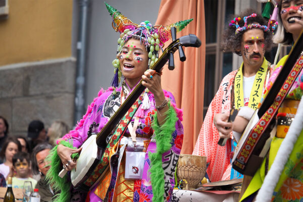 Rudolstadt Festival 2024: Schulplatz: Mitsune (Foto: Manuela Hahnebach)