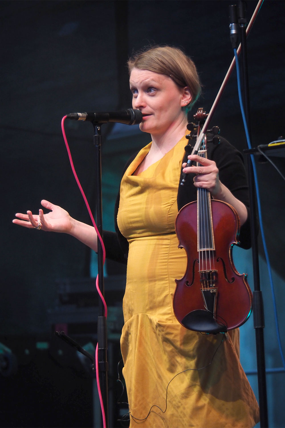 Rudolstadt Festival 2024: Burgterrasse: Suvi Oskala (Foto: Andreas Kuhrt)