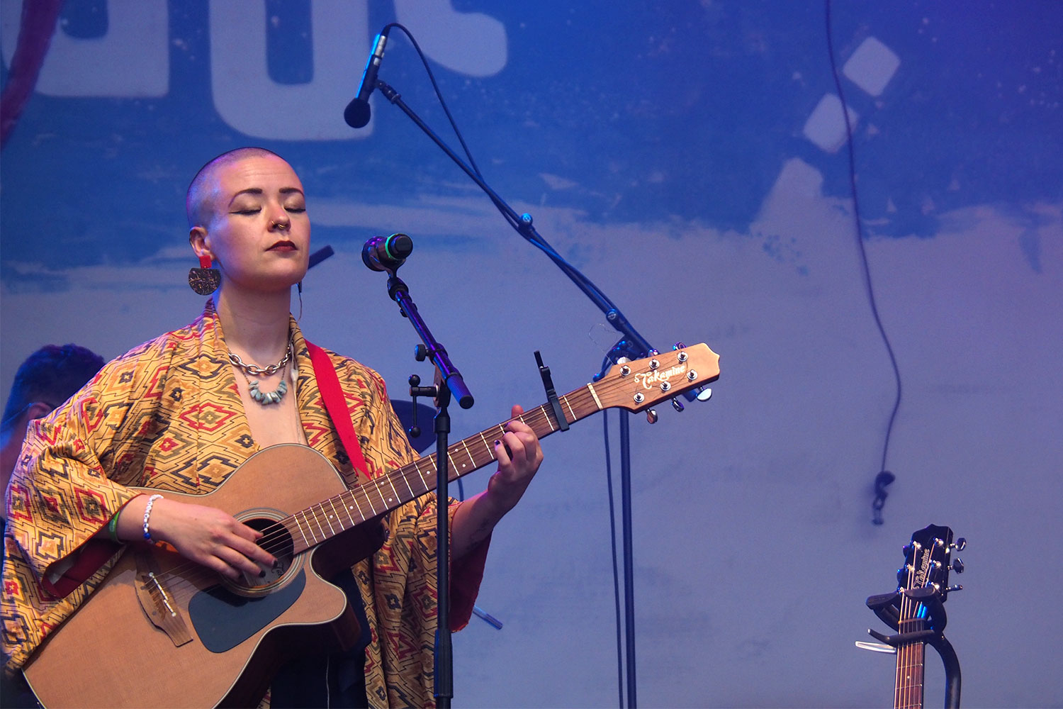 Rudolstadt Festival 2024: Große Bühne Heidecksburg: Emma Langford (Foto: Manuela Hahnebach)