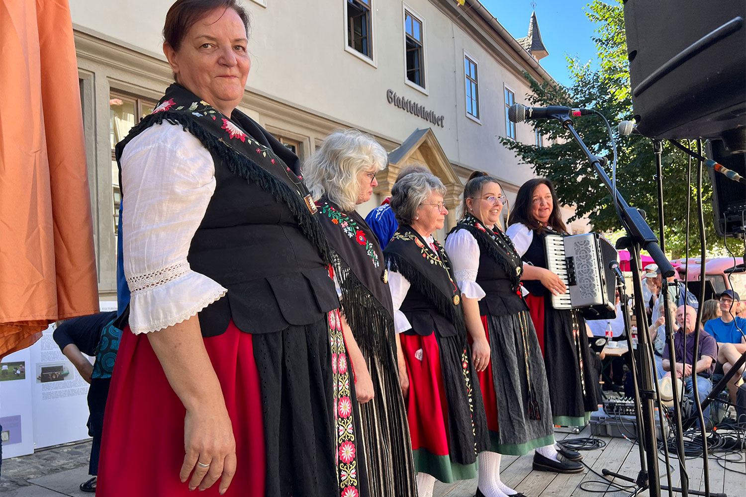 Rudolstadt Festival 2024: Schulplatz: Harzromantiker (Foto: Manuela Hahnebach)