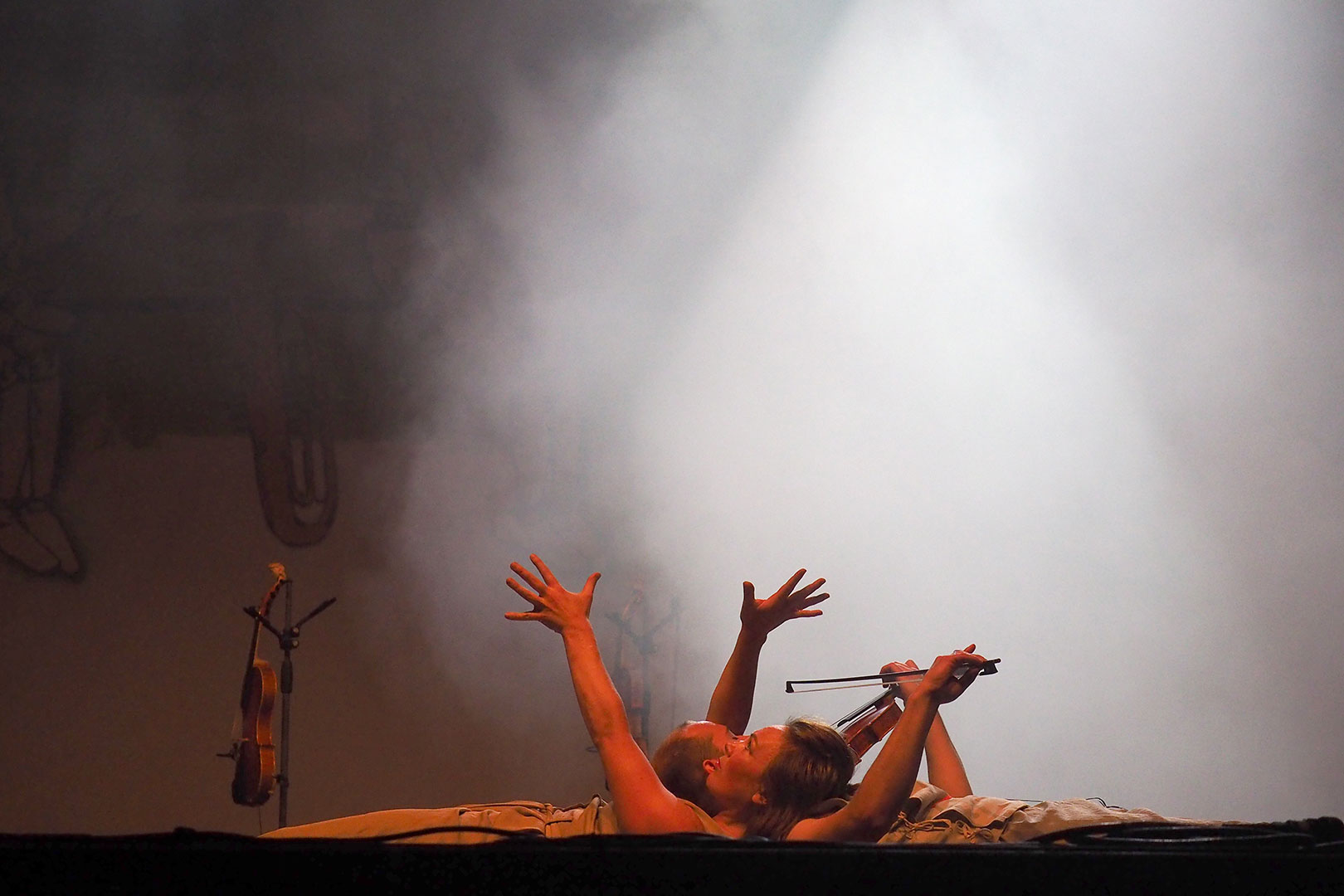 Rudolstadt Festival 2024: Große Bühne Marktplatz: Òme: Silje Onstad Hålien + Sivert Holmen (Foto: Manuela Hahnebach)