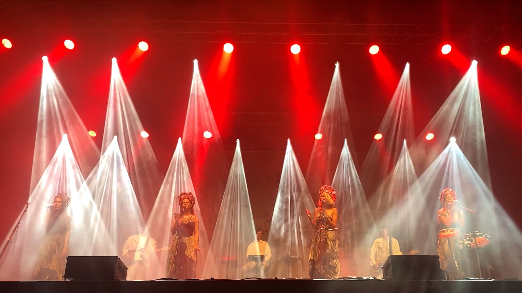 Rudolstadt Festival 2024: Große Bühne Marktplatz: Tautumeitas (Foto: Andreas Kuhrt)