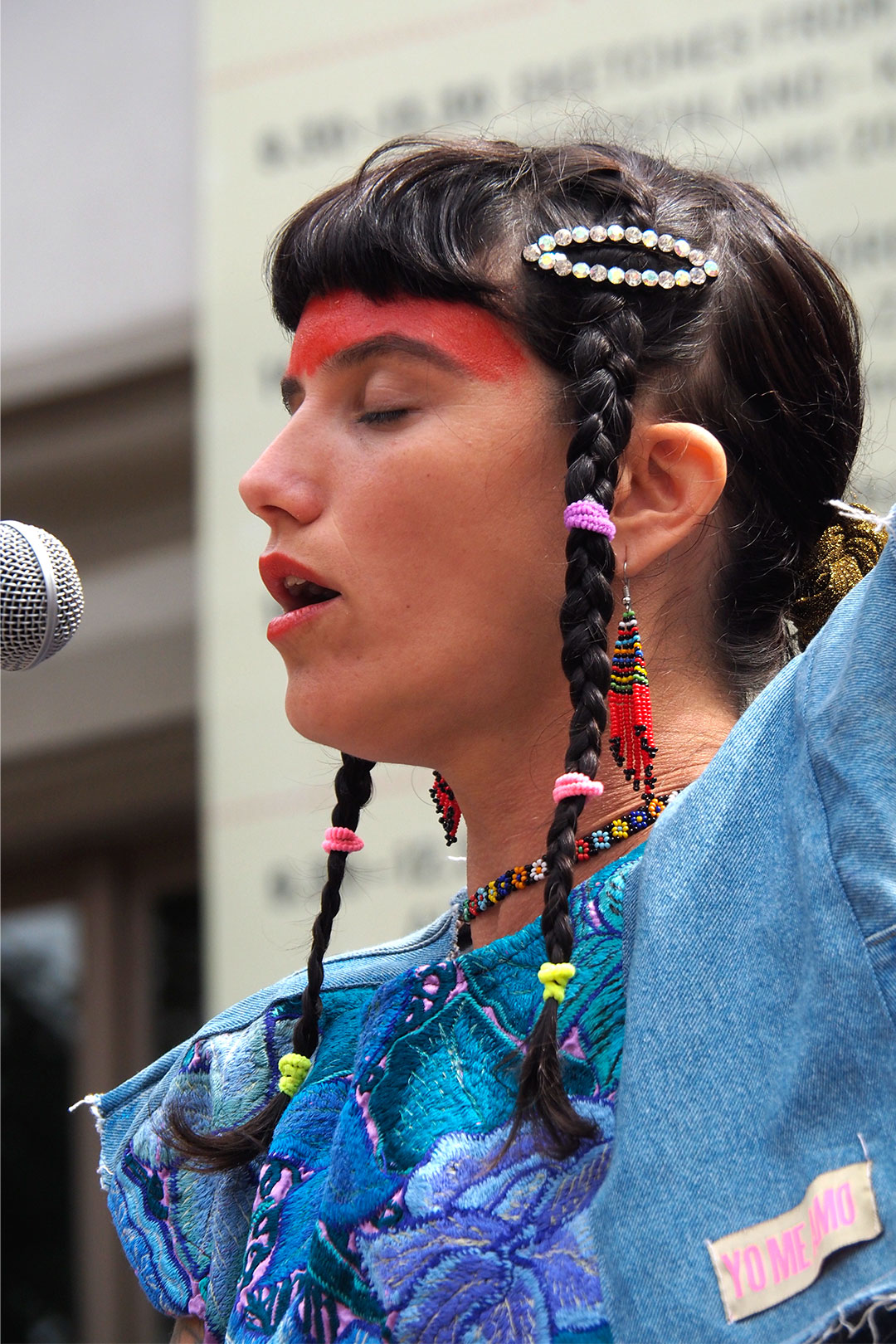 Rudolstadt Festival 2024: Schulplatz: Riosentí: Aline Novaro (Foto: Andreas Kuhrt)