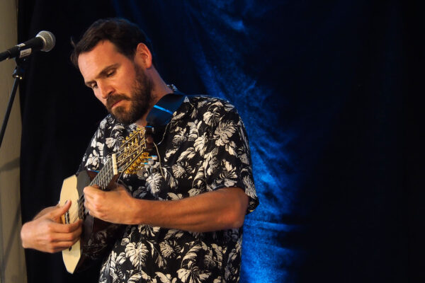 Rudolstadt Festival 2024: Calle Mambo: Guillaume Laumière (Foto: Andreas Kuhrt)