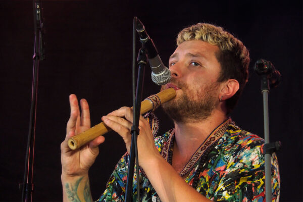 Rudolstadt Festival 2024: Calle Mambo: Jonathan Valle (Foto: Andreas Kuhrt)