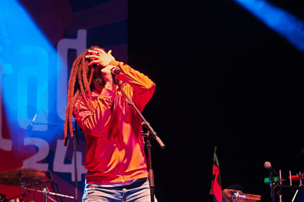 Rudolstadt Festival 2024: Julian "JuJu" Marley (Foto: Manuela Hahnebach)