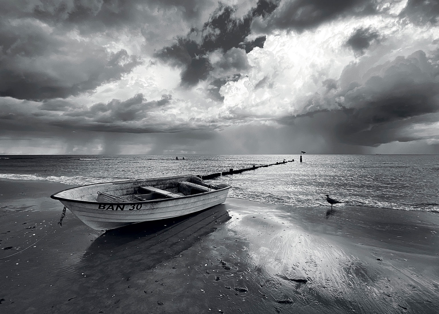Fotoclub-Kontrast-Ausstellung "Schau!": Strandstillleben (Bansin, Usedom)(Foto: Andreas Kuhrt)