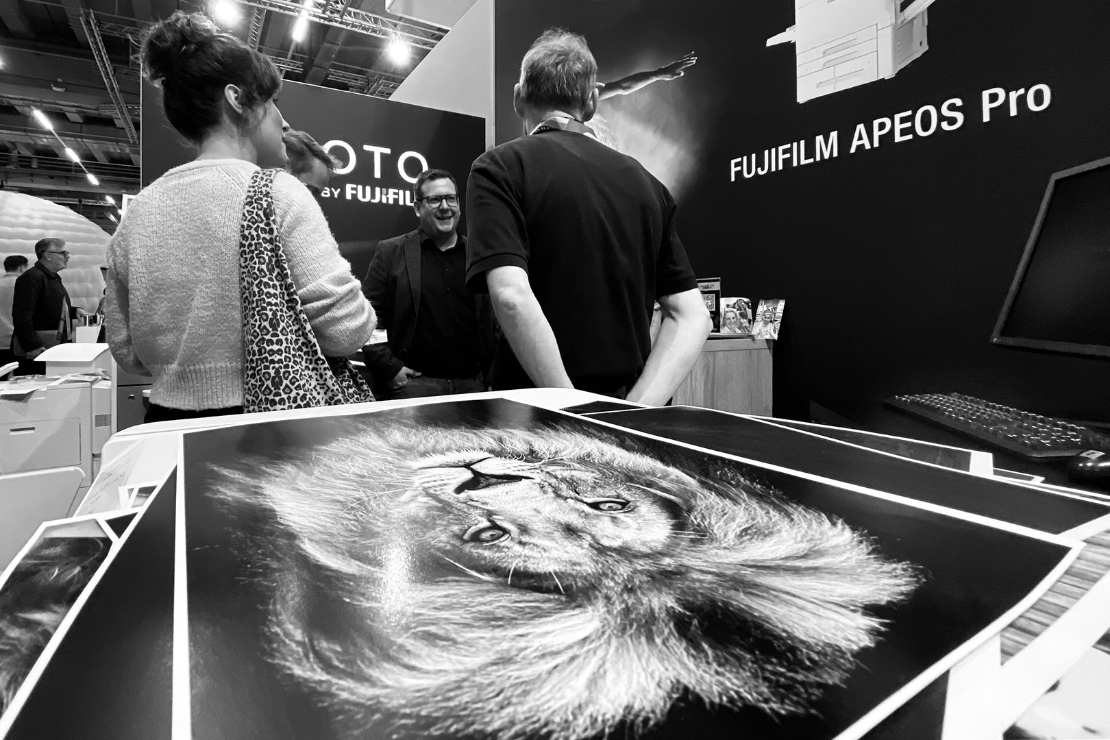 Fotomesse Imaging World Nürnberg 2025: Stand Fujifilm (Foto: Andreas Kuhrt)