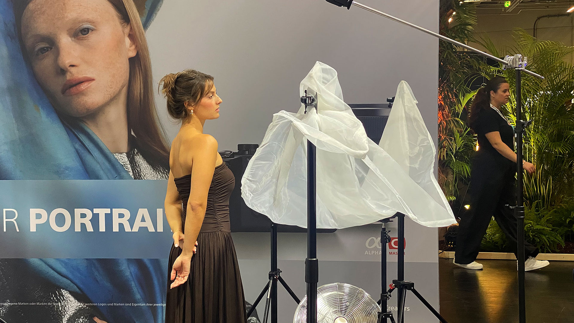 Fotomesse Imaging World Nürnberg 2025: Model-Fotografie (Foto: Andreas Kuhrt)