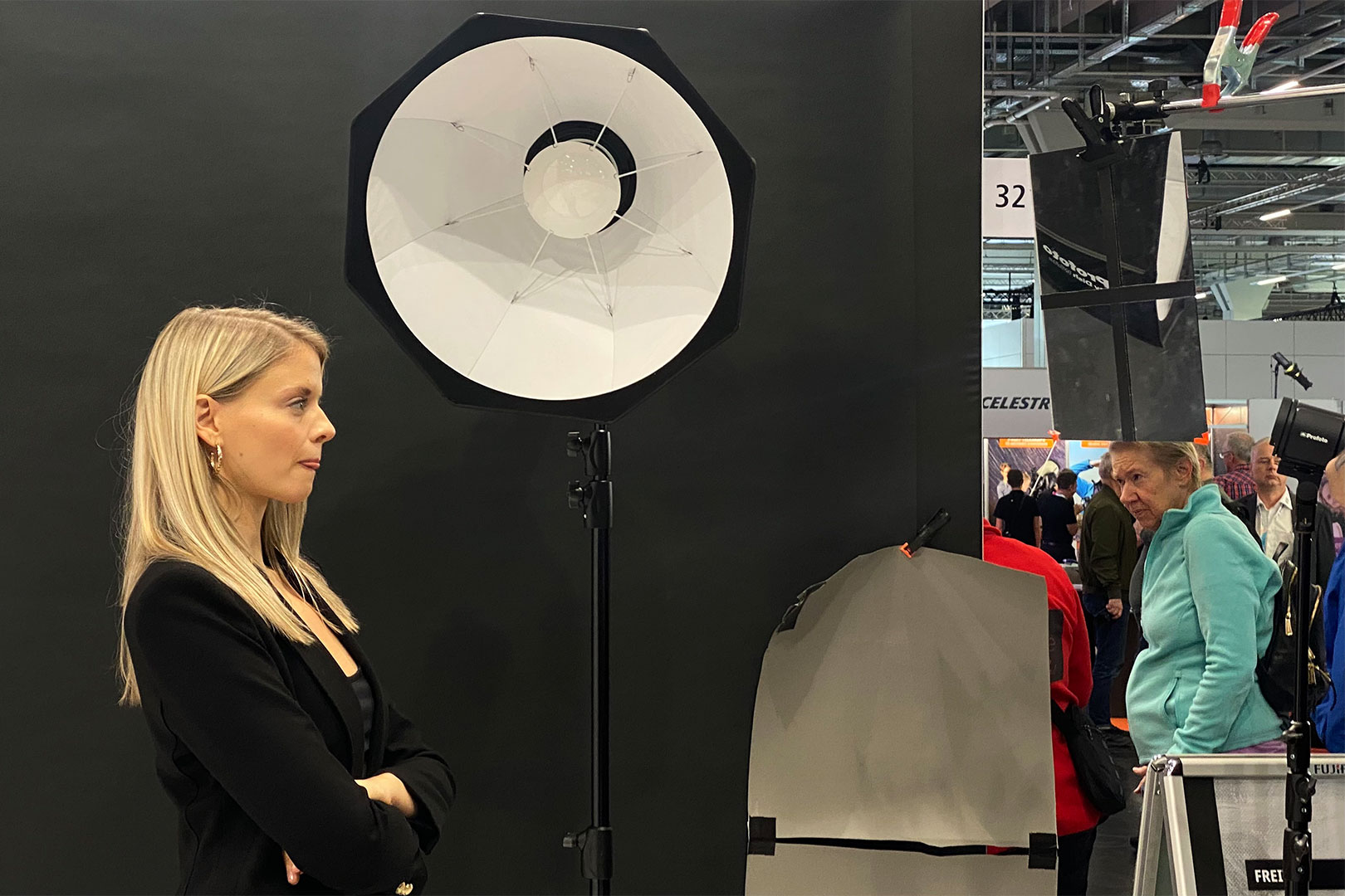 Fotomesse Imaging World Nürnberg 2025: Model-Fotografie (Foto: Andreas Kuhrt)