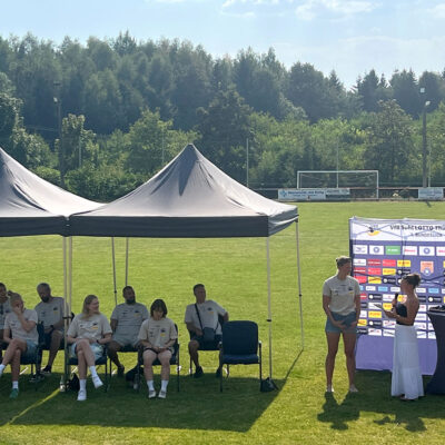 VfB Suhl LOTTO Thüringen Teampräsentation am 15.08.2026 auf dem Sportplatz in Heidersbach (Foto: Andreas Kuhrt)