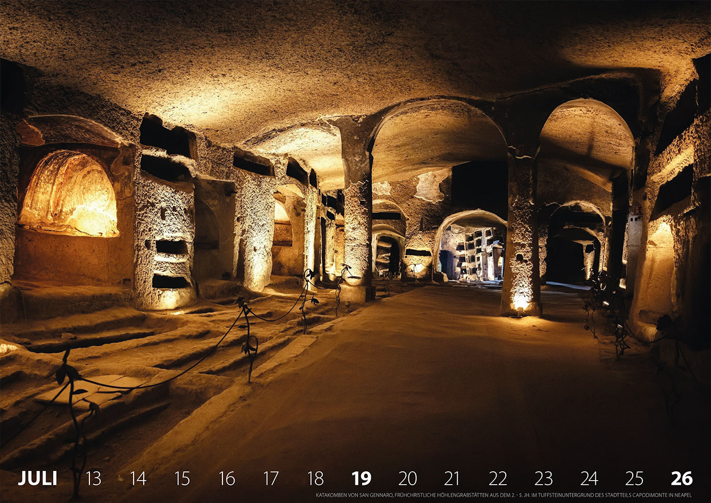 Fotokalender 2026: Italien: Katakomben von San Gennaro in Neapel (Foto: privat)