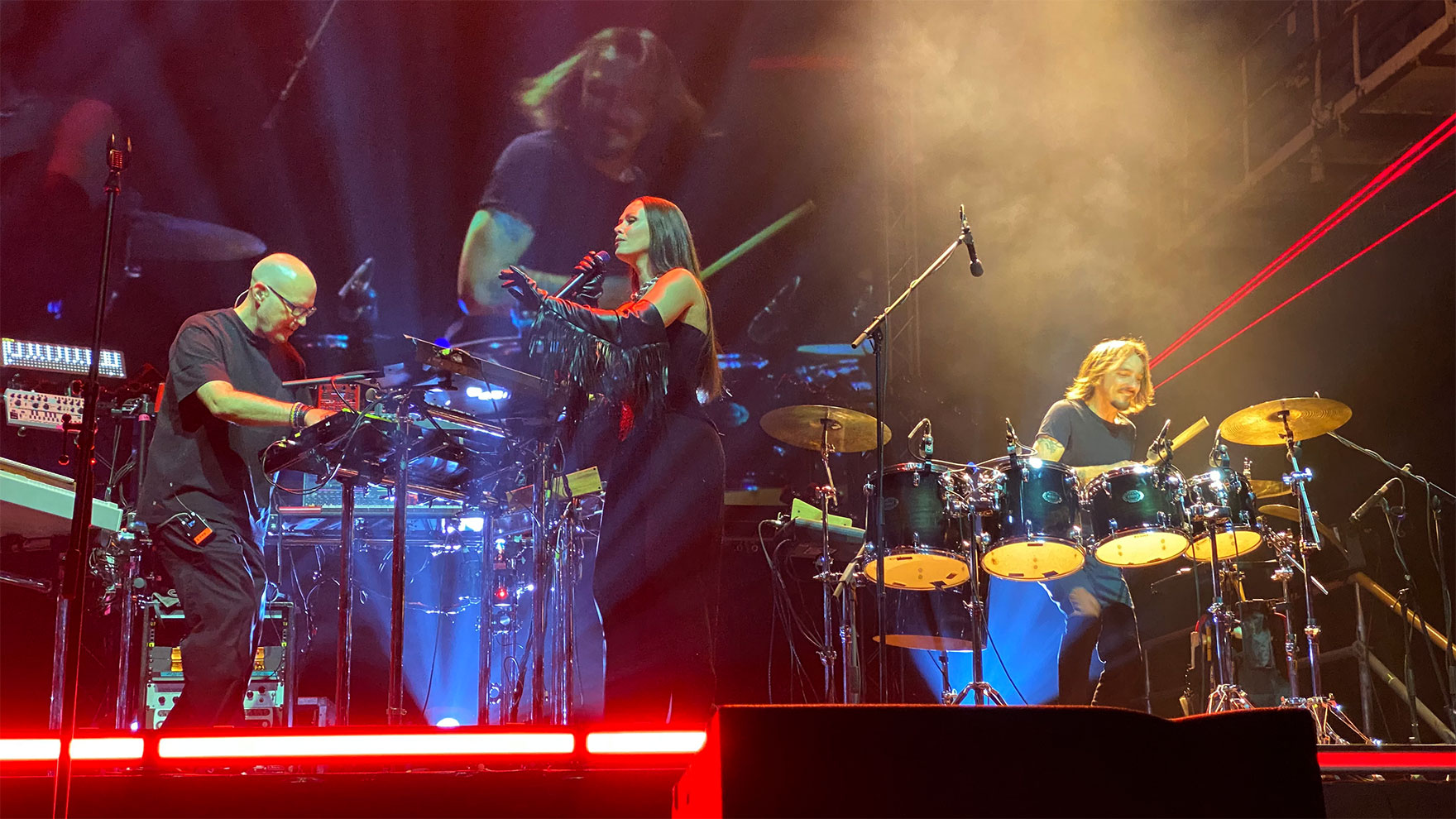 Erlebnis Bergwerk Merkers 2026: Konzert Schiller: Sängerin Julia Sanina (The Hardkiss) (Foto: Andreas Kuhrt)