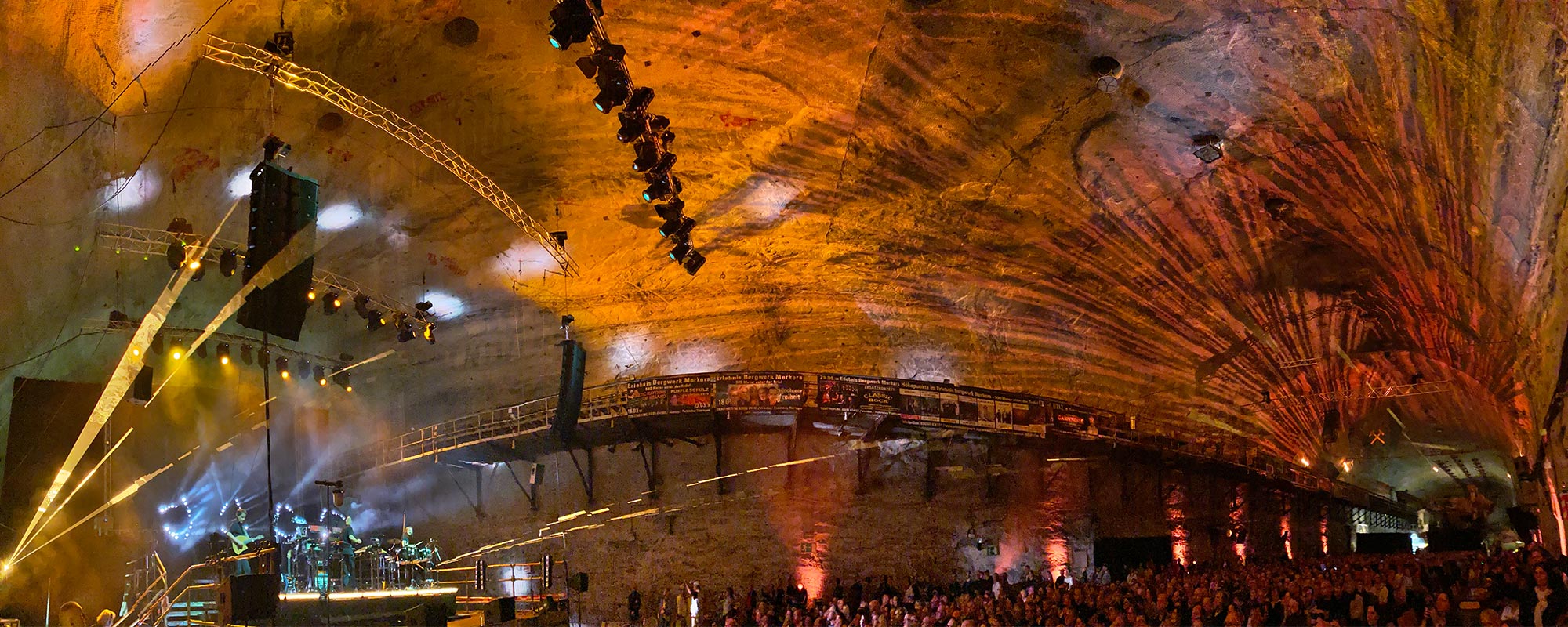 Erlebnis Bergwerk Merkers 2026: Konzert Schiller: Konzerthalle (Foto: Andreas Kuhrt)