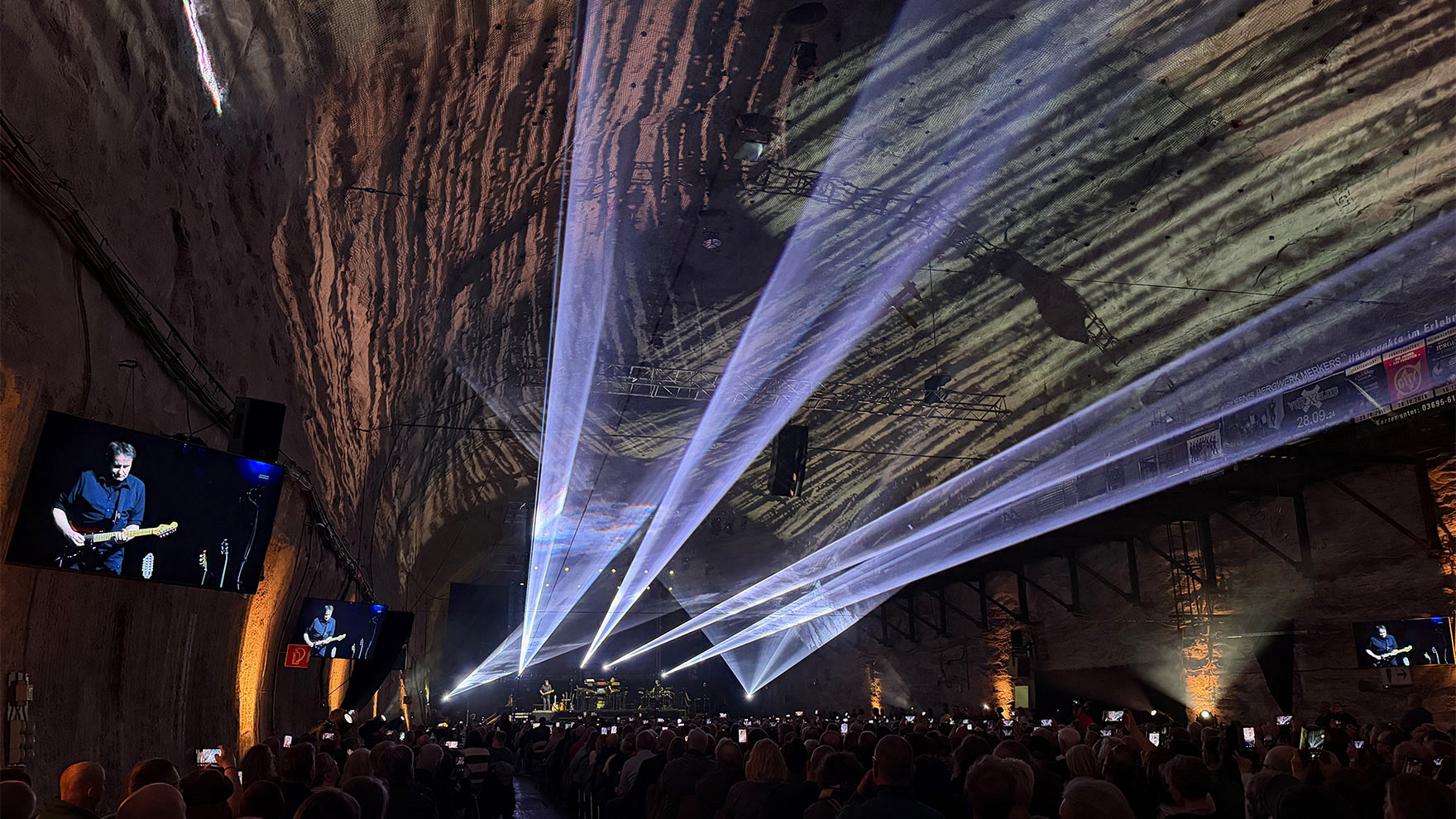 Erlebnis Bergwerk Merkers 2026: Konzert Schiller: Konzerthalle (Foto: Manuela Hahnebach)