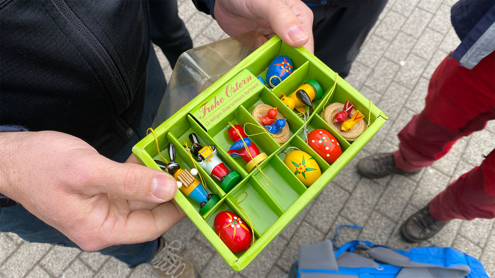 Osterwanderung Grünes Band 2026: Harz: 12-teiliges-Osterschmuck-Sortiment (Foto: Andreas Kuhrt)